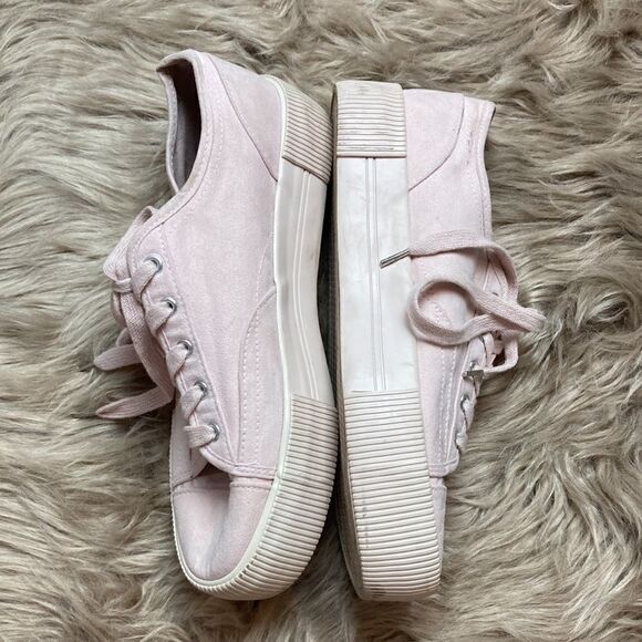 H&M Divided Light Pink Platform Sneakers - Picture 4 of 7